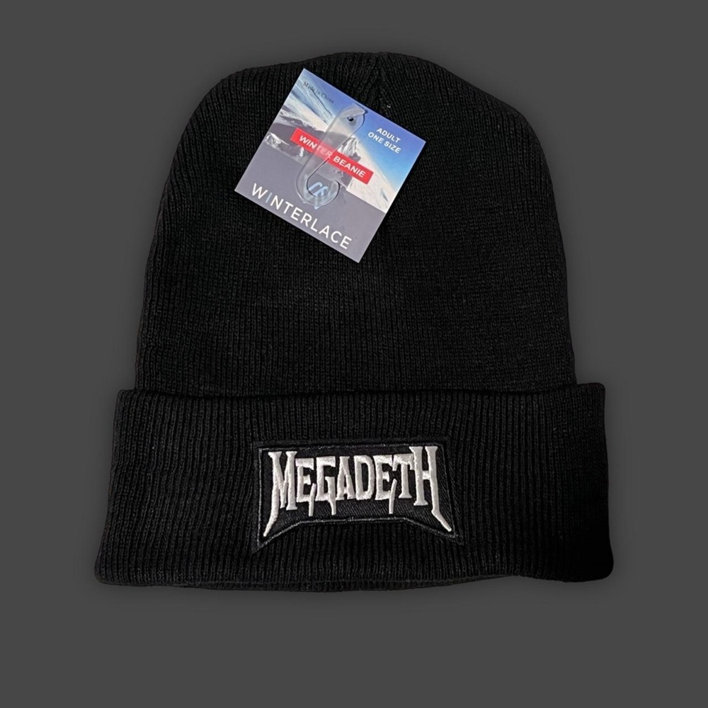 Megadeth Metal Band Patch Beanie
